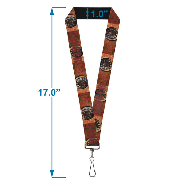 Buckle-Down Lanyard - 1.0" - Danger Gauge