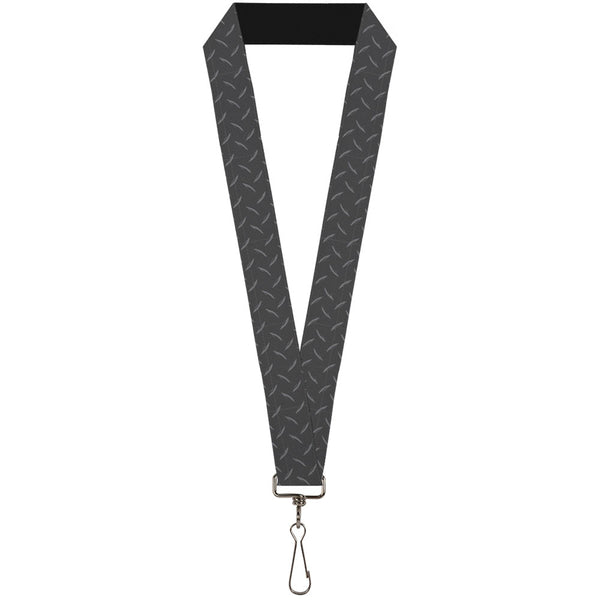 Buckle-Down Lanyard - 1.0" - Diamond Plate Grays