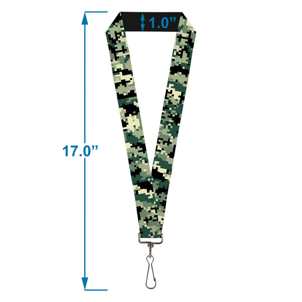 Buckle-Down Lanyard - 1.0" - Digital Camo