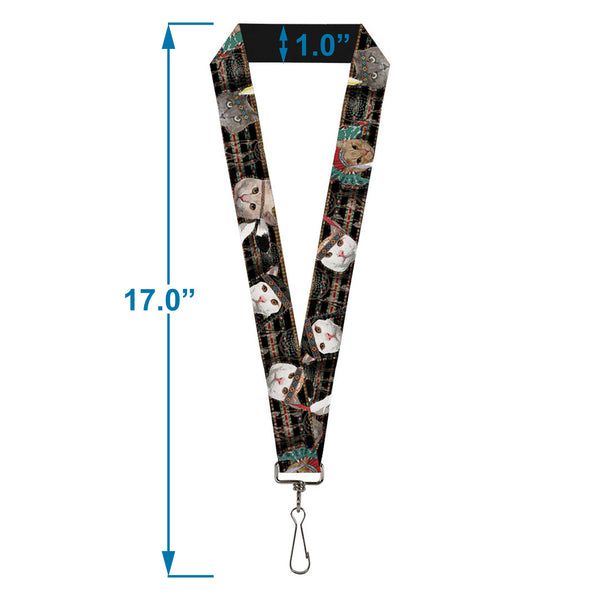 Buckle-Down Lanyard - 1.0" - Dream Catcher Cats
