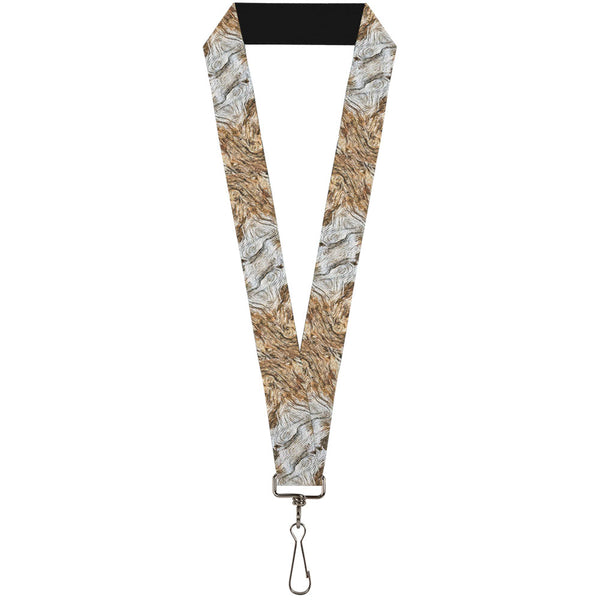 Buckle-Down Lanyard - 1.0" - Driftwood Grain
