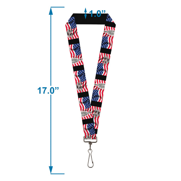 Buckle-Down Lanyard - 1.0" - Empire State Building NYC