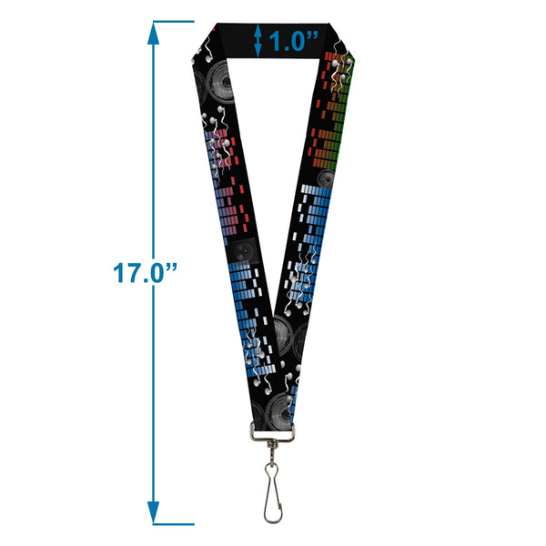 Buckle-Down Lanyard - 1.0" - Equalizer