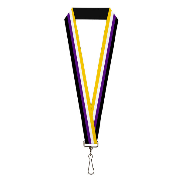 Buckle-Down Lanyard - 1.0" - Flag Non-Binary Stripe