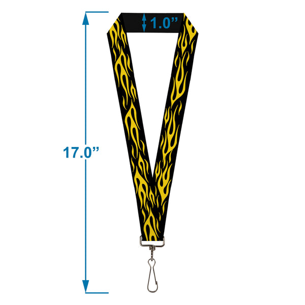 Buckle-Down Lanyard - 1.0" - Flame Yellow