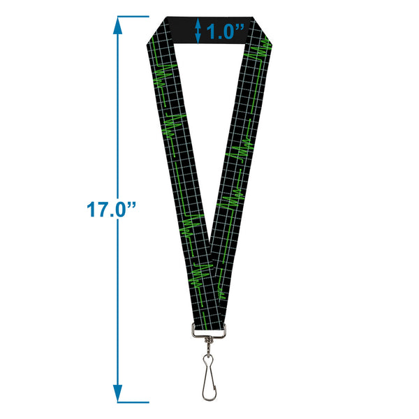 Buckle-Down Lanyard - 1.0" - Flatline