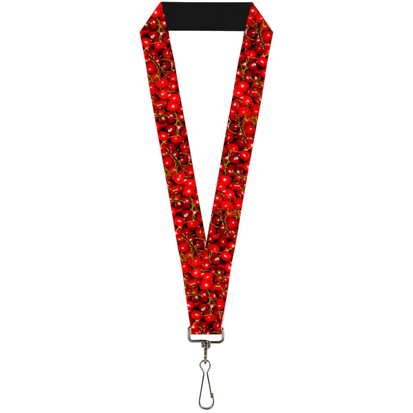 Buckle-Down Lanyard - 1.0" - Fresh Cherries Stacked