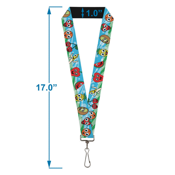 Buckle-Down Lanyard - 1.0" - Fruit Cartoon2