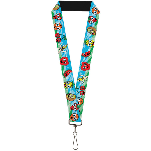 Buckle-Down Lanyard - 1.0" - Fruit Cartoon2