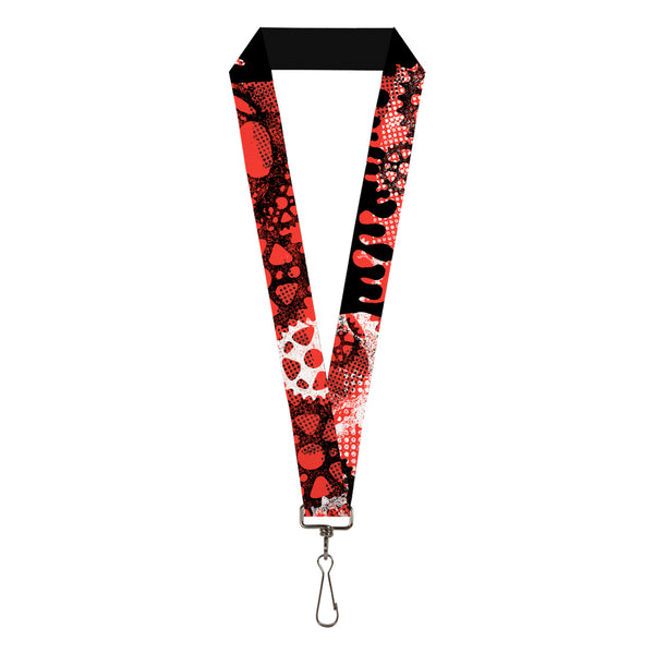 Buckle-Down Lanyard - 1.0" - Grunge Gears Orange