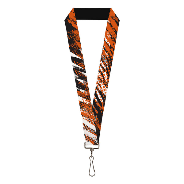 Buckle-Down Lanyard - 1.0" - Grunge Tread Orange