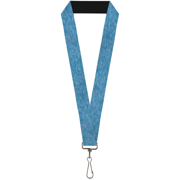 Buckle-Down Lanyard - 1.0" - Heather Blue