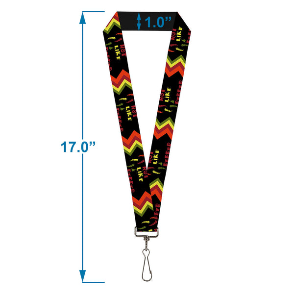 Buckle-Down Lanyard - 1.0" - Hot Like A Pepper