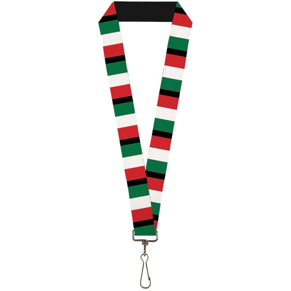 Buckle-Down Lanyard - 1.0" - Italy Flags