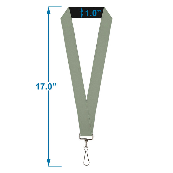 Buckle-Down Lanyard - 1.0" - Khaki Green