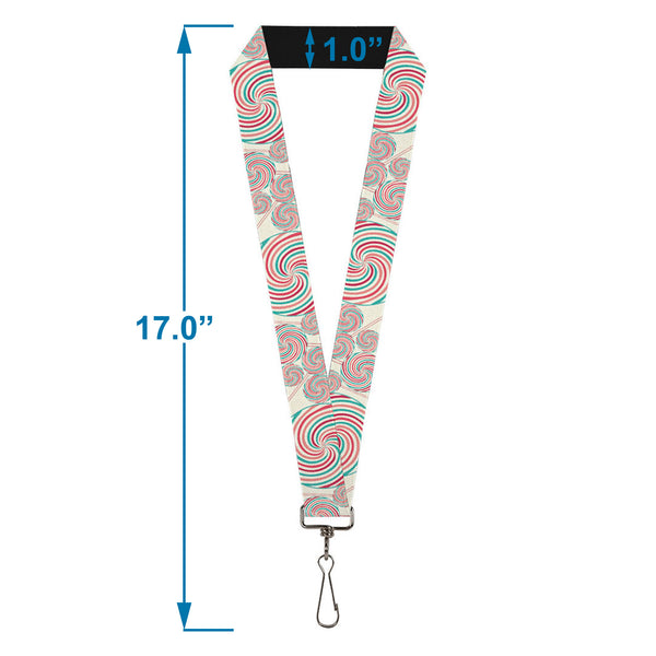 Buckle-Down Lanyard - 1.0" - Lollipops