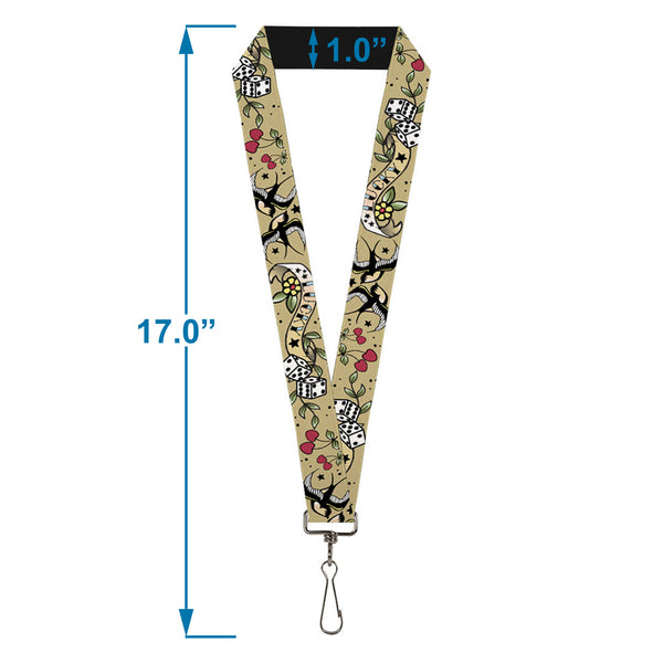 Buckle-Down Lanyard - 1.0" - Lucky Tan
