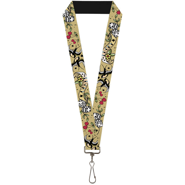 Buckle-Down Lanyard - 1.0" - Lucky Tan