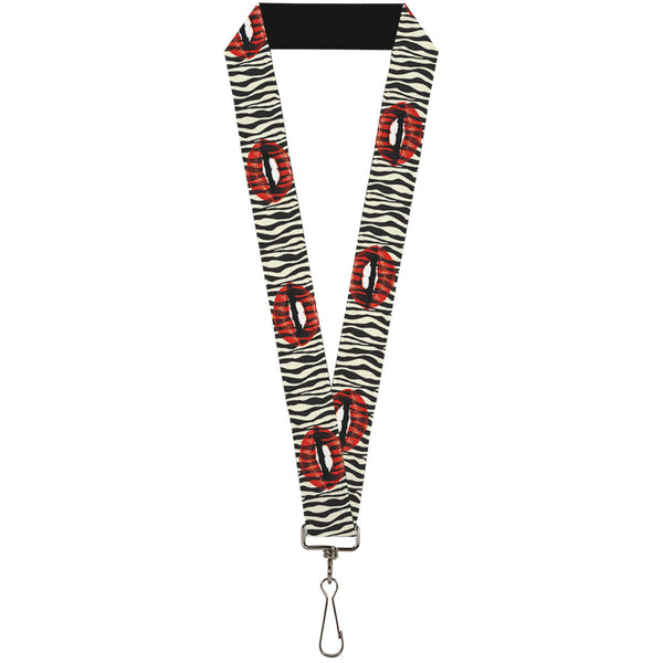 Buckle-Down Lanyard - 1.0" - Mouth Zebra