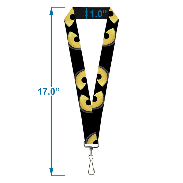 Buckle-Down Lanyard - 1.0" - Owl Eyes 1