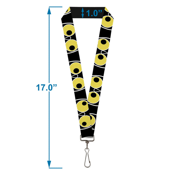Buckle-Down Lanyard - 1.0" - Owl Eyes 3
