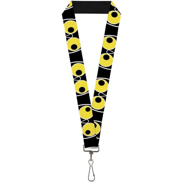 Buckle-Down Lanyard - 1.0" - Owl Eyes 3