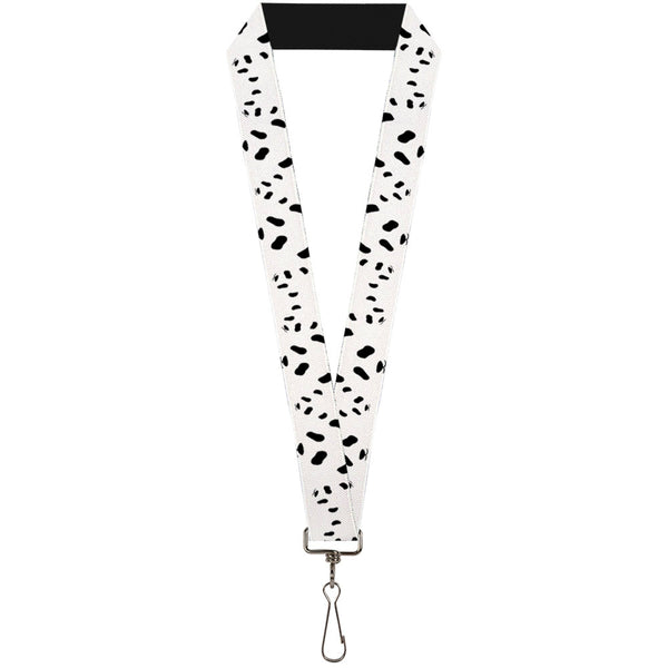 Buckle-Down Lanyard - 1.0" - Panda Bear Spots