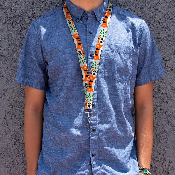 Buckle-Down Lanyard - 1.0" - Panda W Tiger Hat