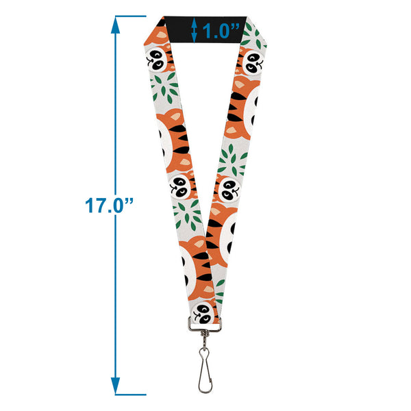 Buckle-Down Lanyard - 1.0" - Panda W Tiger Hat