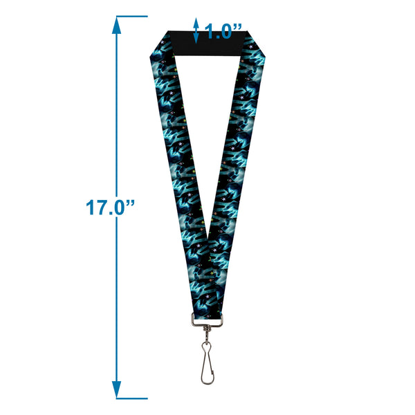 Buckle-Down Lanyard - 1.0" - Peace & Starz