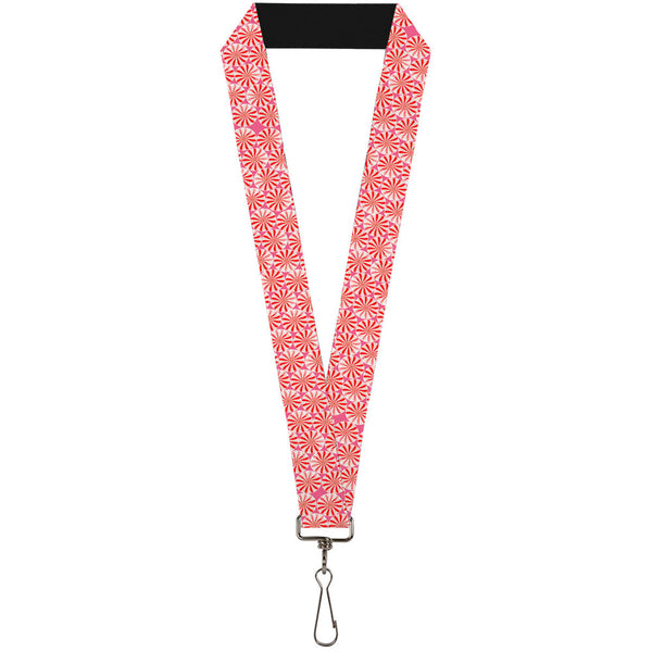 Buckle-Down Lanyard - 1.0" - Peppermint Candies