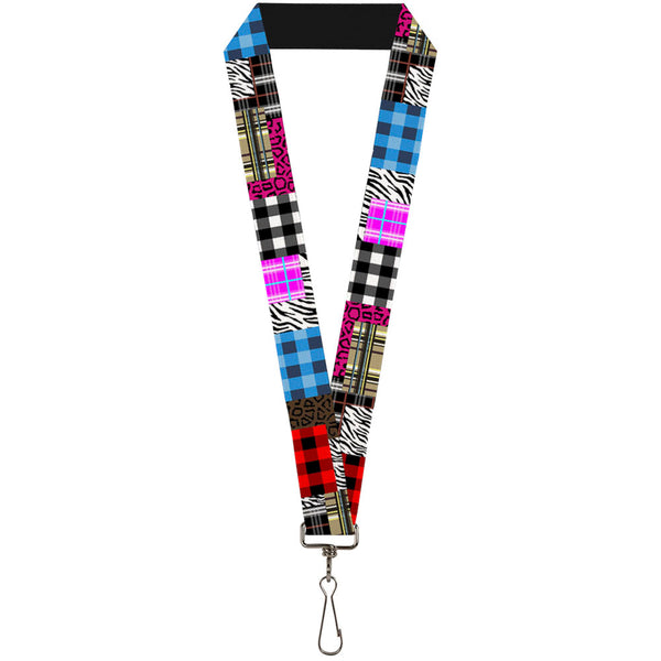 Buckle-Down Lanyard - 1.0" - Plaid & Animal Skins