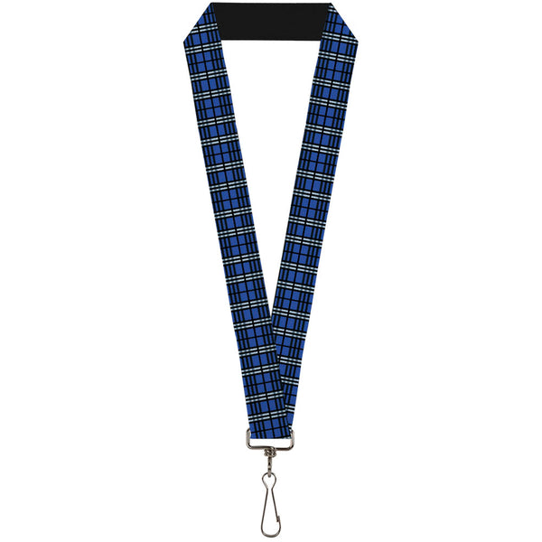 Buckle-Down Lanyard - 1.0" - Plaid Navy