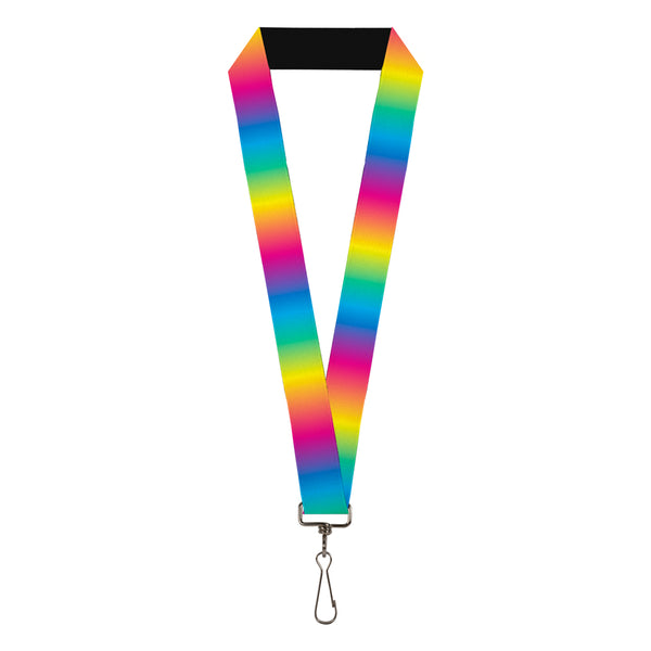 Buckle-Down Lanyard - 1.0" - Rainbow Ombre