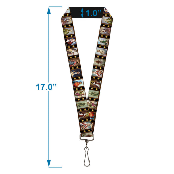 Buckle-Down Lanyard - 1.0" - Saint Blocks