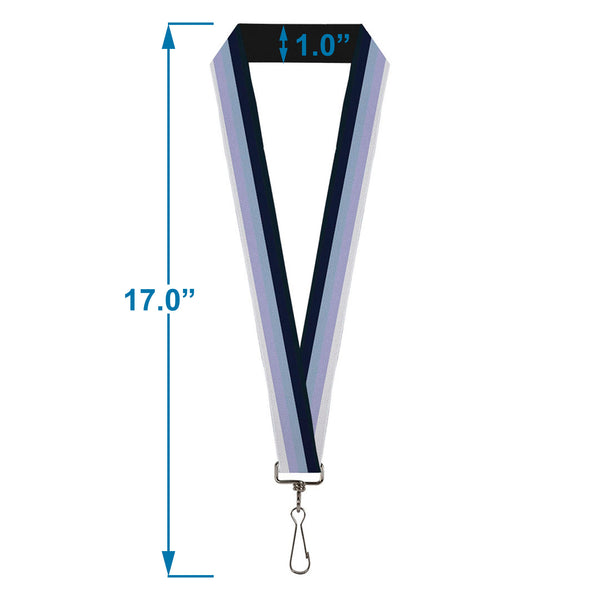 Buckle-Down Lanyard - 1.0" - Spectrum Blue