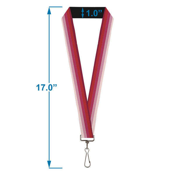 Buckle-Down Lanyard - 1.0" - Spectrum Pink