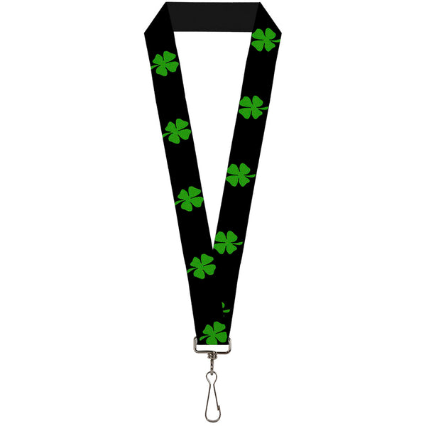 Buckle-Down Lanyard - 1.0" - St Pat's Black Green