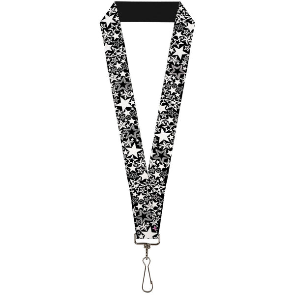 Buckle-Down Lanyard - 1.0" - Stargazer Black White