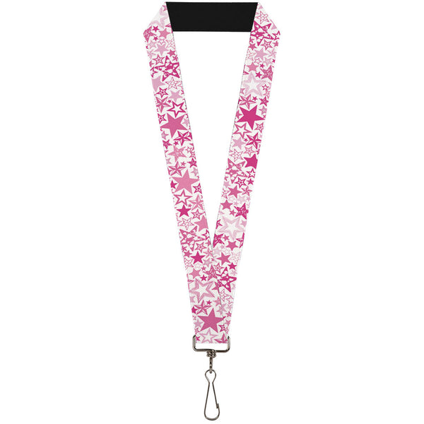 Buckle-Down Lanyard - 1.0" - Stargazer White Pink