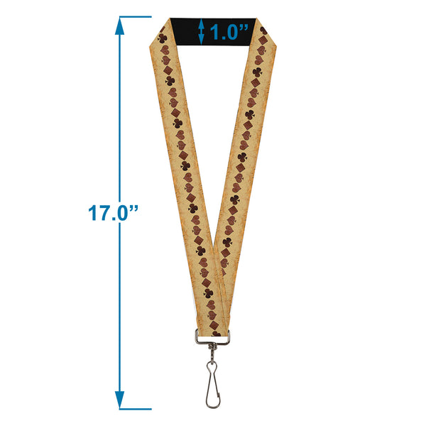 Buckle-Down Lanyard - 1.0" - Suits Tan Stone