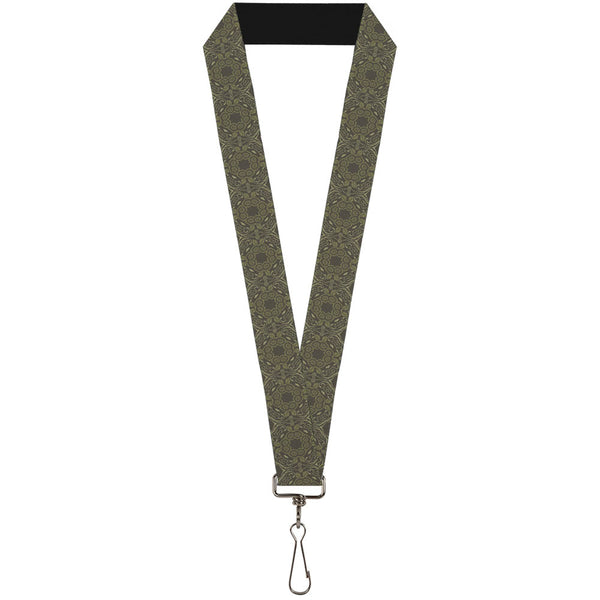 Buckle-Down Lanyard - 1.0" - Tapestry Charcoal Olive