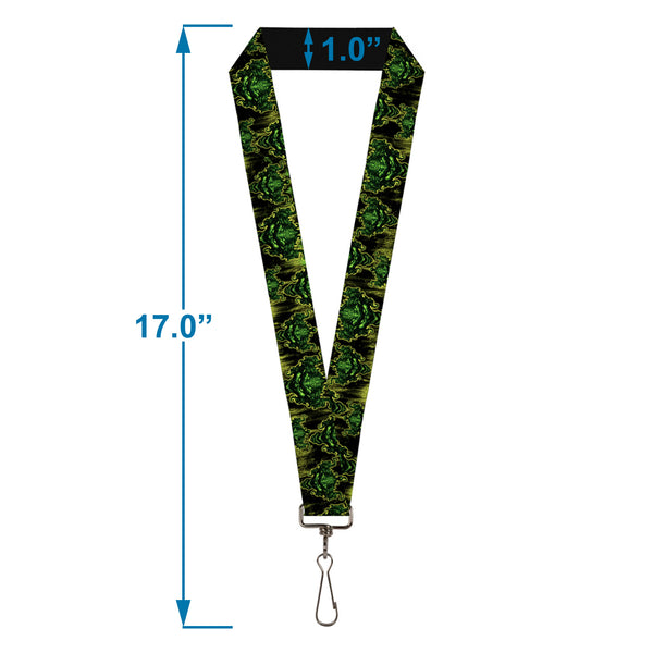 Buckle-Down Lanyard - 1.0" - Tattoo Johnny-Evil Clown