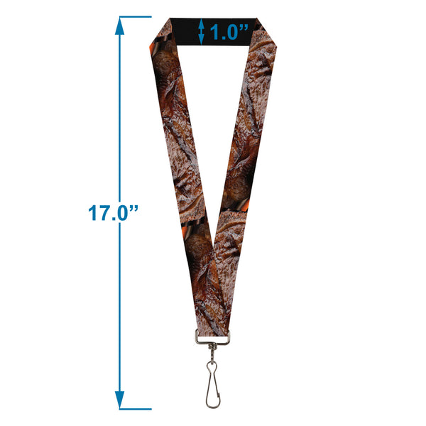 Buckle-Down Lanyard - 1.0" - Vivid Grilled Steak