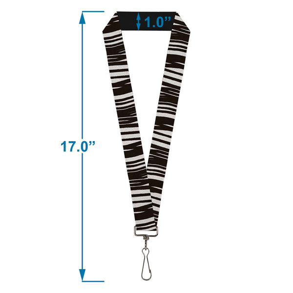 Buckle-Down Lanyard - 1.0" - Zebra