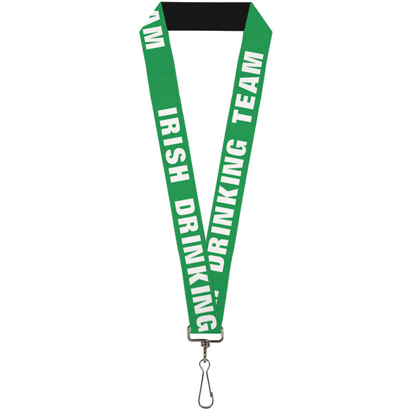 Buckle-Down Buckle-Down Lanyard - IRISH DRINKING TEAM Green/White