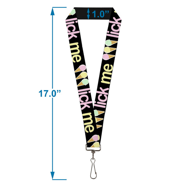Buckle-Down Buckle-Down Lanyard - LICK ME Ice Cream Cones