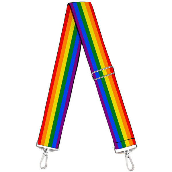 Buckle-Down Purse Strap - Flag Pride Rainbow