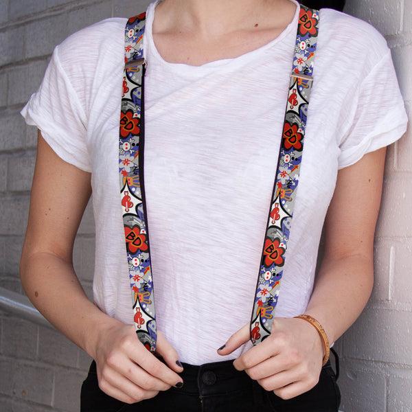 Buckle-Down Suspenders - 1.0" - BD Cartoon