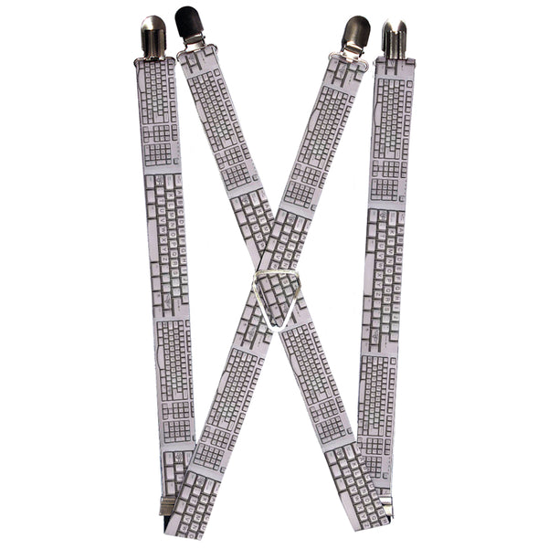 Buckle-Down Suspenders - 1.0" - BD Keyboard